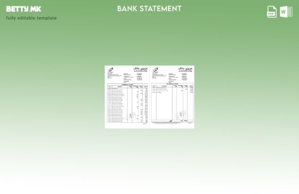 Модерен стил Авганистан Шаблон за извод од банка Азизи